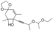 8-[3-(1-Ethoxyethoxy)-1-butynyl]-8-hydroxy-7,9,9-trimethyl-1,4-dioxaspiro[4.5]decan-6-ene CAS#: 97324-37-3