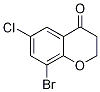 8-Bromo-6-chloro-2,3-dihydro-4H-chromen-4-one CAS#: 890839-47-1