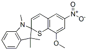 8'-METHOXY-1,3,3-TRIMETHYL-6'-NITROSPIRO[INDOLINE-2,2'-THIOCHROMENE] CAS#: 92990-74-4