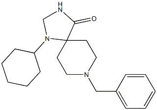 8-benzyl-1-cyclohexyl-1,3,8-triazaspiro[4,5]decan-4-one CAS#: 95939-10-9