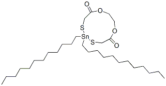 8,8-didodecyl-1,4-dioxa-7,9-dithia-8-stannacycloundecane-5,11-dione CAS#: 93778-53-1