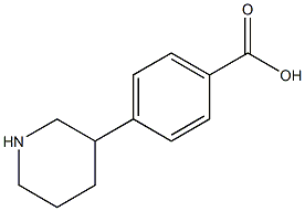 3-(4-CARBOXYPHENYL)PIPERIDINE CAS#: 889942-43-2