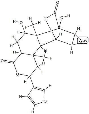 8,9-Epoxy-10,7-(epoxymethano)dodecahydro-2-(3-furanyl)-6,7-dihydroxy-6a,10b-dimethyl-2H-naphtho[2,1-c]pyran-4,12-dione CAS#: 96552-87-3