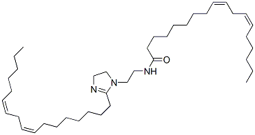 (8Z,9Z,11Z,12Z)-N-[2-[4,5-dihydro-2-(heptadeca-8,11-dienyl)-1H-imidazol-1-yl]ethyl]octadeca-9,12-dien-1-amide CAS#: 93858-33-4