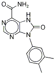 9-(3,4-DiMethylphenyl)-8,9-dihydro-8-oxo-7H-purine-6-carboxaMide CAS#: 898447-01-3