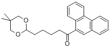 9-[5-(5,5-DIMETHYL-1,3-DIOXAN-2-YL)VALERYL]PHENANTHRENE CAS#: 898756-50-8