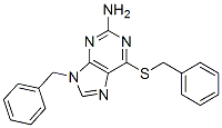9-benzyl-6-benzylsulfanyl-purin-2-amine CAS#: 94333-07-0