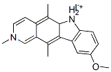 9-methoxy-2,5,11-trimethyl-6H-pyrido[4,3-b]carbazolium iodide CAS#: 93841-50-0
