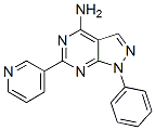 9-phenyl-3-pyridin-3-yl-2,4,8,9-tetrazabicyclo[4.3.0]nona-1,3,5,7-tetr aen-5-amine CAS#: 92964-43-7