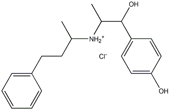 4-Hydroxy-α-[1-(1-methyl-3-phenylpropylamino)ethyl]benzyl alcohol hydrochloride CAS#: 900-01-6