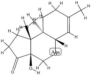 (3aS)-1,3a,4,5aα,8,9,9a,9b-Octahydro-3aα-hydroxy-7,9aβ,9bα-trimethylcyclopenta[c][1]benzopyran-3(2H)-one CAS#: 90044-34-1