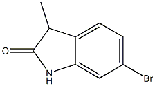 6-bromo-3-methyl-1,3-dihydroindol-2-one CAS#: 90725-50-1