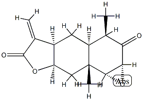 (1aR,3aβ,4aβ,7aβ,8bα)-3a,4,4a,5,6,7a,8,8b-Octahydro-3α,8aα-dimethyl-5-methyleneoxireno[7,8]naphtho[2,3-b]furan-2,6(1aαH,3H)-dione CAS#: 90746-98-8