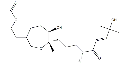 (3E,6R)-9-[(2S)-6-[(E)-2-(Acetyloxy)ethylidene]-3α-hydroxy-2α-methyloxepan-2β-yl]-2-hydroxy-2,6-dimethyl-3-nonen-5-one CAS#: 90746-99-9