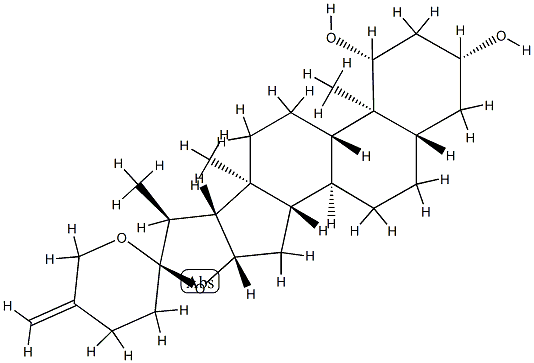5α-Spirost-25(27)-ene-1β,3β-diol CAS#: 90865-22-8