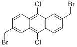 9,10-Dichloro-2,6-bis(bromomethyl)anthracene CAS#: 887354-43-0