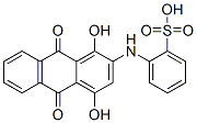 [(9,10-dihydro-1,4-dihydroxy-9,10-dioxo-2-anthryl)amino]benzenesulphonic acid CAS#: 94087-00-0