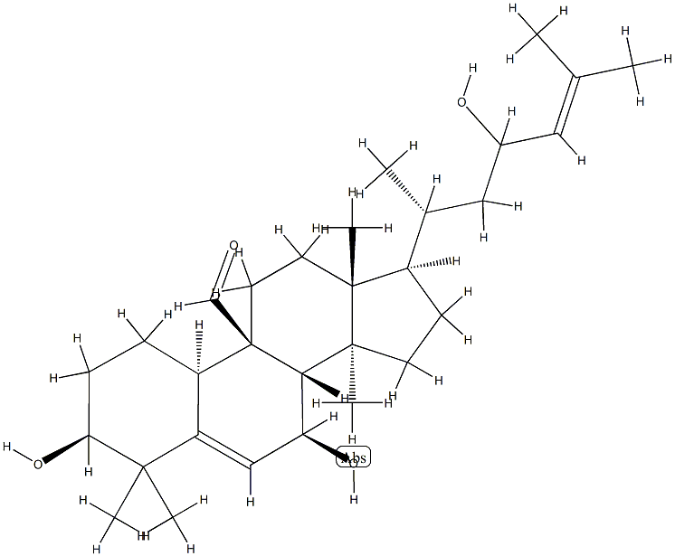 3β,7β,23-Trihydroxycucurbita-5,24-dien-19-al CAS#: 91590-76-0
