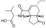 N-[[(3aS)-6α-Ethyl-2,3,3aβ,6,7,7aβ-hexahydro-1-oxo-1H-indene-4-yl]carbonyl]-L-valine CAS#: 91793-99-6