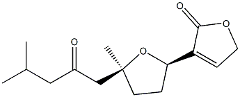 (2R)-2,3,4,5-Tetrahydro-5-methyl-5β-(4-methyl-2-oxopentyl)[2,3'-bifuran]-2'(5'H)-one CAS#: 92448-61-8