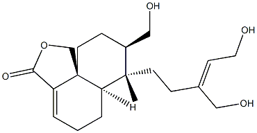 [6aR,10aS,(-)]-6,6aβ,7,8,9,10-Hexahydro-7β-[(Z)-5-hydroxy-3-hydroxymethyl-3-pentenyl]-8α-hydroxymethyl-7-methylnaphtho[1,8a-c]furan-3(5H)-one CAS#: 93767-31-8