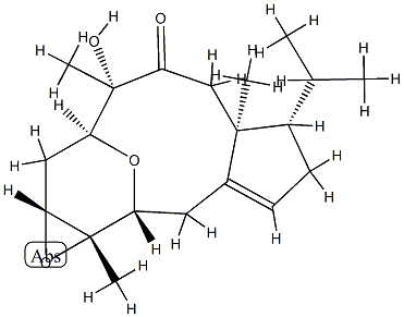 [1aR,3S,4S,6aS,7S,11R,11aS,(+)]-1aβ,3,4,6,6a,7,8,10,11,11a-Decahydro-4-hydroxy-4,6aα,11aβ-trimethyl-7α-(1-methylethyl)-3,11-epoxycyclopenta[5,6]cycloundeca[1,2-b]oxirene-5(2H)-one CAS#: 94818-03-8