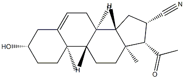 3β-Hydroxy-20-oxopregn-5-ene-16β-carbonitrile CAS#: 95341-23-4