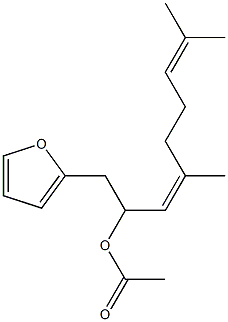 (-)-α-[(Z)-2,6-Dimethyl-1,5-heptadienyl]-2-furanethanol acetate CAS#: 95653-78-4