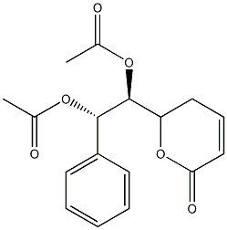 [S,(+)]-6β-[(1S,2S)-1,2-Bis(acetyloxy)-2-phenylethyl]-5,6-dihydro-2H-pyran-2-one CAS#: 96405-61-7