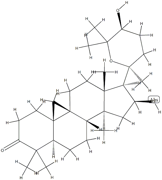[24S,(+)]-20,25-Epoxy-16β,24-dihydroxy-9,19-cyclolanostane-3-one CAS#: 96888-51-6
