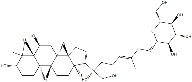 [(24E)-3β,6α,20,21-Tetrahydroxydammar-24-en-26-yl]β-D-glucopyranoside CAS#: 97240-06-7