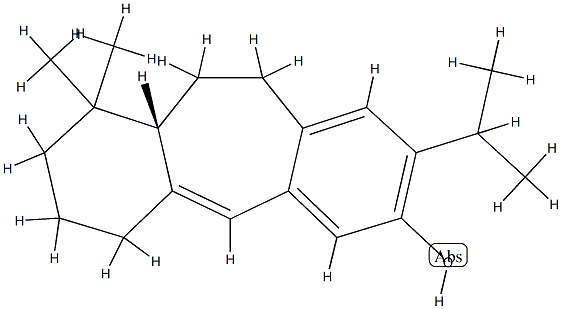 [11aS,(-)]-2,3,4,10,11,11aα-Hexahydro-1,1-dimethyl-8-(1-methylethyl)-1H-dibenzo[a,d]cycloheptene-7-ol CAS#: 97403-22-0