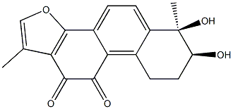 (6R)-6,7,8,9-Tetrahydro-6β,7β-dihydroxy-1,6-dimethylphenanthro[1,2-b]furan-10,11-dione CAS#: 97465-70-8