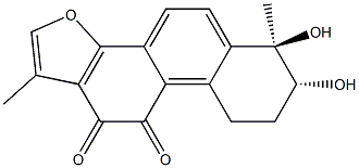 (6R)-6,7,8,9-Tetrahydro-6β,7α-dihydroxy-1,6-dimethylphenanthro[1,2-b]furan-10,11-dione CAS#: 97465-71-9