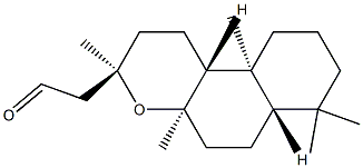 [3R,6aα,10bα,(-)]-Dodecahydro-3,4aβ,7,7,10aβ-pentamethyl-1H-naphtho[2,1-b]pyran-3α-acetaldehyde CAS#: 97549-56-9