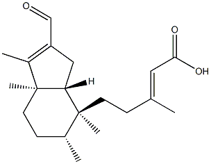(E)-5-[(3aR)-2-Formyl-3a,4,5,6,7,7aα-hexahydro-3,3aβ,6β,7-tetramethyl-1H-inden-7α-yl]-3-methyl-2-pentenoic acid CAS#: 97868-05-8
