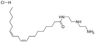 (9Z,12Z)-N-[2-[(2-aminoethyl)amino]ethyl]octadeca-9,12-dien-1-amide  hydrochloride CAS#: 94113-66-3