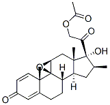 9beta,11beta-epoxy-17,21-dihydroxy-16beta-methylpregna-1,4-diene-3,20-dione 21-acetate CAS#: 912-38-9