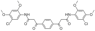 A,A'-TEREPHTHALOYLBIS-5-CHLORO-2,4-DIMETHOXYACETANILIDE CAS#: 92-21-7