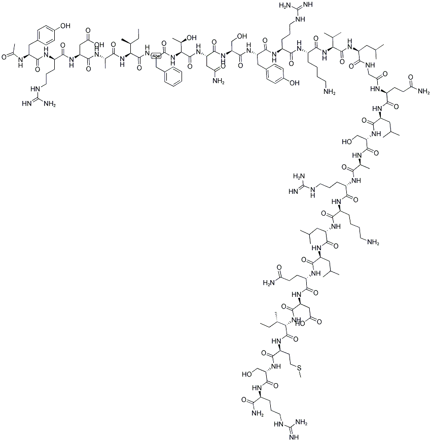 (AC-TYR1,D-ARG2)-GRF (1-29) AMIDE (HUMAN) CAS#: 93942-91-7