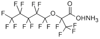 AMONIUM PERFLUORO(2-METHYL-3-OXAOCTADECANOATE) CAS#: 96513-97-2