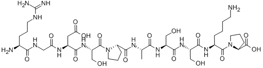 ARG-GLY-ASP-SER-PRO-ALA-SER-SER-LYS-PRO CAS#: 91575-25-6