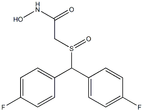 AcetaMide, 2-[[bis(4-fluorophenyl)Methyl]sulfinyl]-N-hydroxy- CAS#: 90212-80-9