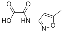 Acetic acid, [(5-methyl-3-isoxazolyl)amino]oxo- (9CI) CAS#: 91933-54-9