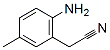 Acetonitrile, (6-amino-m-tolyl)- (7CI) CAS#: 90765-19-8