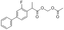 Acetoxymethyl 2-(2-fluoro-4-biphenylyl)propionate CAS#: 91503-72-9
