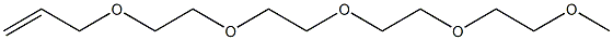 Allyloxy(tetraethylene oxide), Methyl ether, tech-90 CAS#: 96220-75-6