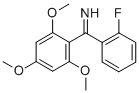 BENZENEMETHANIMINE, A-(2-FLUOROPHENYL)-2,4,6-TRIMETHOXY- CAS#: 888960-54-1