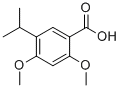 BENZOIC ACID, 2,4-DIMETHOXY-5-(1-METHYLETHYL)- CAS#: 888216-48-6
