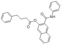 BENZOSALICYLANILIDE GAMMA-PHENYLBUTYRATE CAS#: 96179-45-2